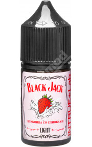 Black Jack Fruit SALT - Клубника со Сливками 30мл