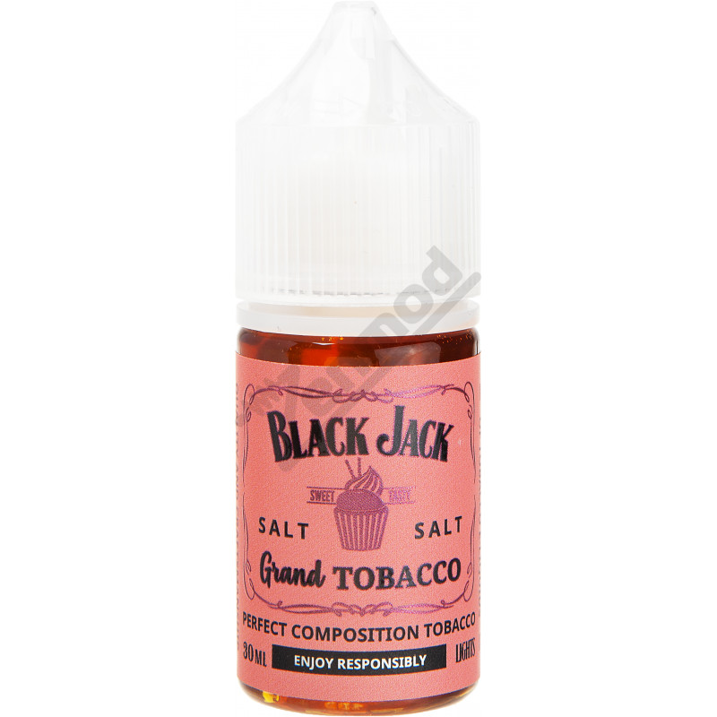 Фото и внешний вид — Black Jack SALT - Grand Tobacco 30мл
