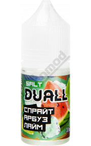 DUALL SALT - Спрайт, Арбуз, Лайм 30мл