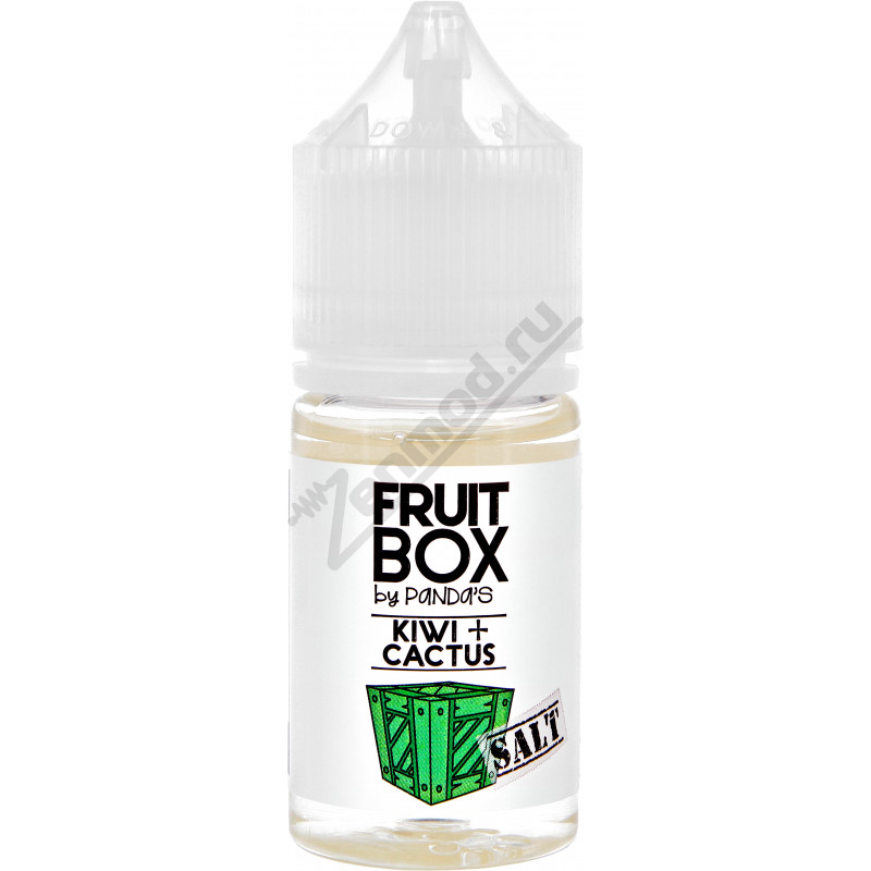 Фото и внешний вид — FRUITBOX SALT - Kiwi + Cactus 30мл