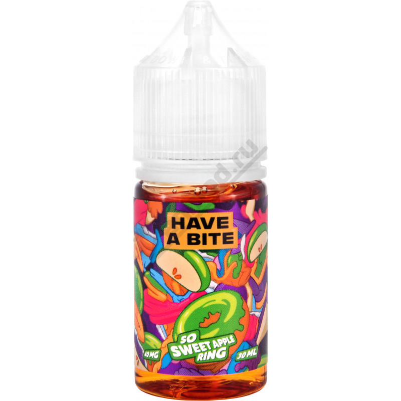 Фото и внешний вид — HAVE A BITE SALT - So Sweet Apple Ring 30мл