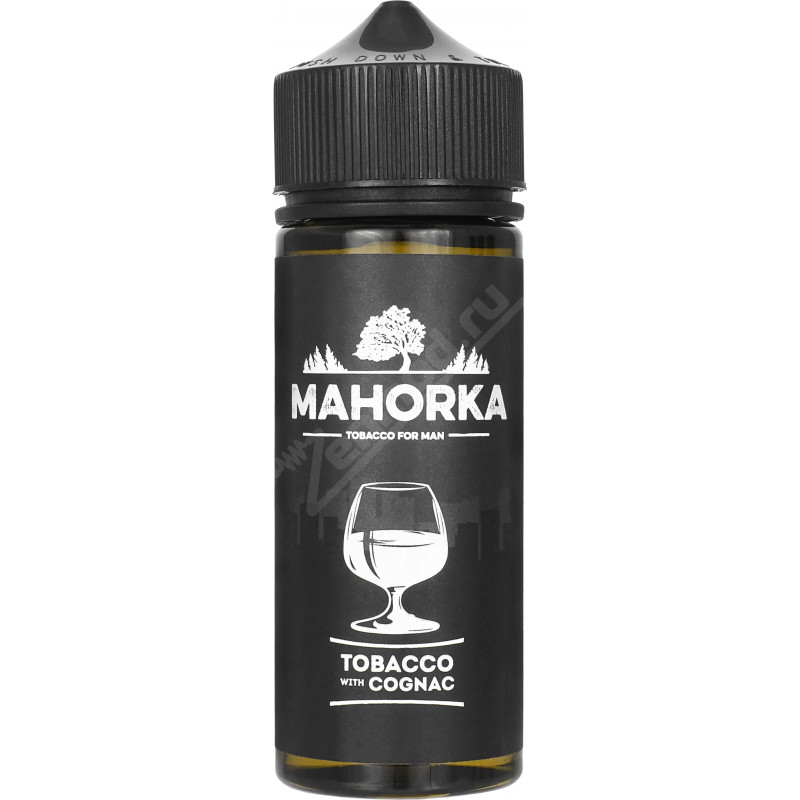 Фото и внешний вид — MAHORKA - Tobacco with Cognac 120мл