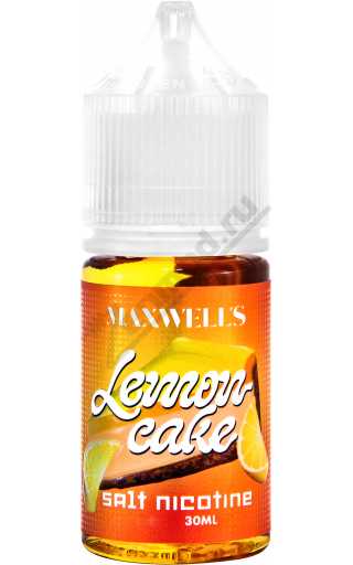 MAXWELLS SALT - Lemon Cake 30мл