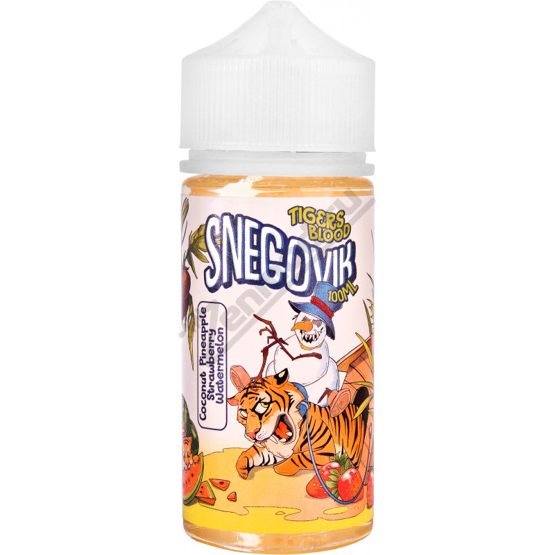 Фото и внешний вид — SNEGOVIK - Tigers Blood 100мл