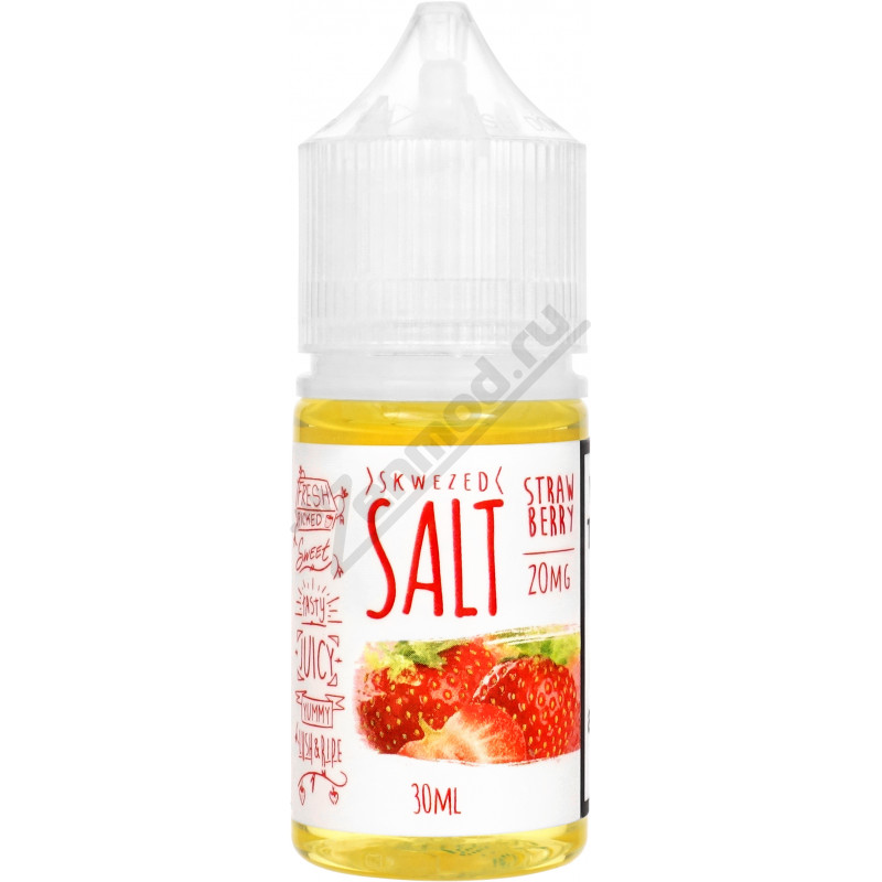 Фото и внешний вид — Skwezed SALT - Strawberry 30мл