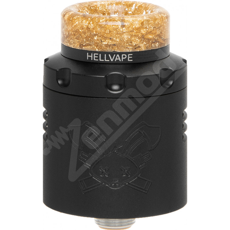 Фото и внешний вид — Hellvape Dead Rabbit 3 RDA Matte Full Black